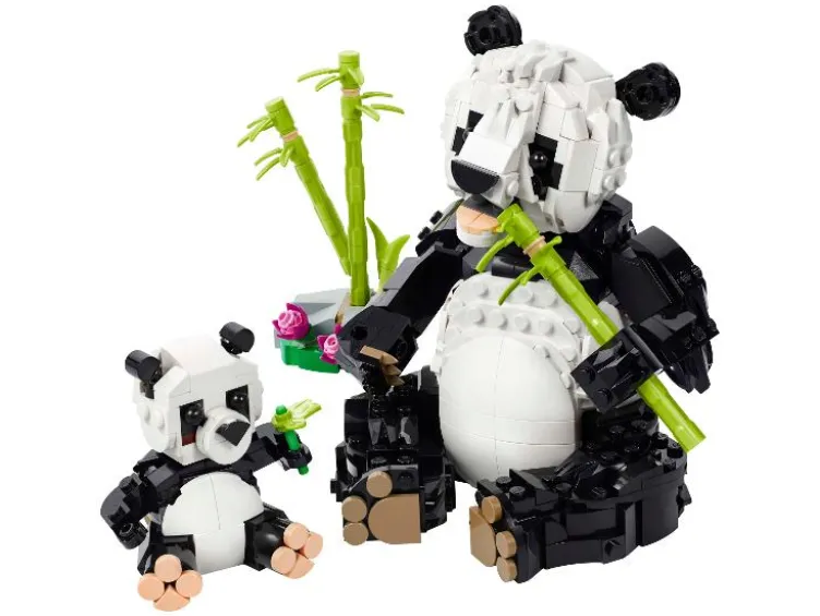 31165 Wild Animals: Panda Family