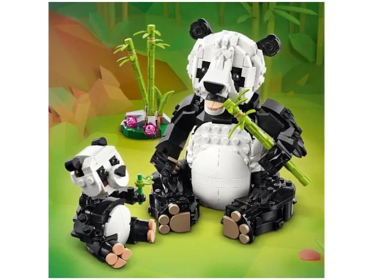 31165 Wild Animals: Panda Family