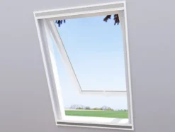 wip 2in1-Dachfenster-Plissee, Sonnen- u. Insektenschutz, Aluminiumprofile, B 110 x H 160 cm