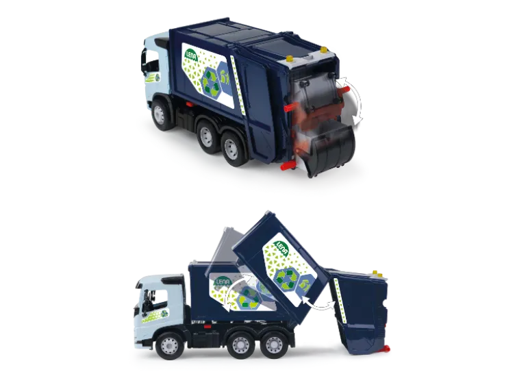 WORXX Müllwagen Volvo FMX Schaukarton