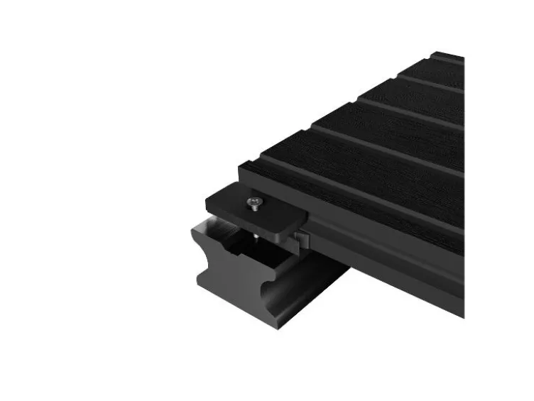 WPC Terrassendielen, mit Clipsystem