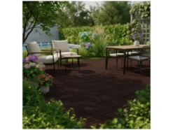 WPC Terrassendielen, mit Clipsystem