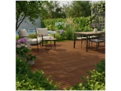 WPC Terrassendielen, mit Clipsystem