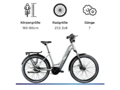 X850 E- Bike, Gates Carbon Antriebsriemen