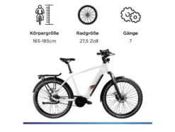 X850 E- Bike, Gates Carbon Antriebsriemen
