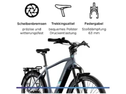 X850 E- Bike, Gates Carbon Antriebsriemen