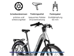 X850 E- Bike, Gates Carbon Antriebsriemen