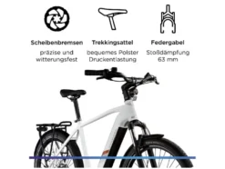 X850 E- Bike, Gates Carbon Antriebsriemen