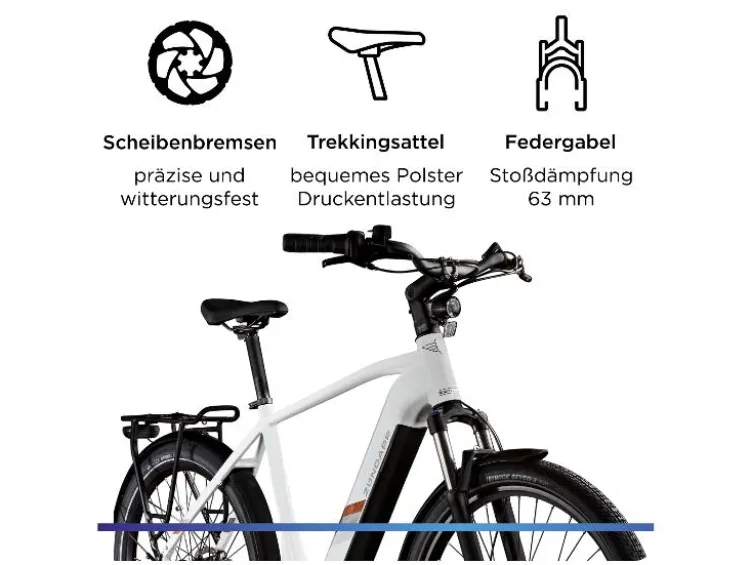 X850 E- Bike, Gates Carbon Antriebsriemen