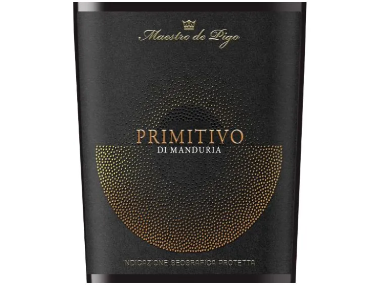 6 x 0,75-l-Flasche Weinpaket MAESTRO DE PIGO Primitivo di Manduria IGP halbtrocken, Rotwein