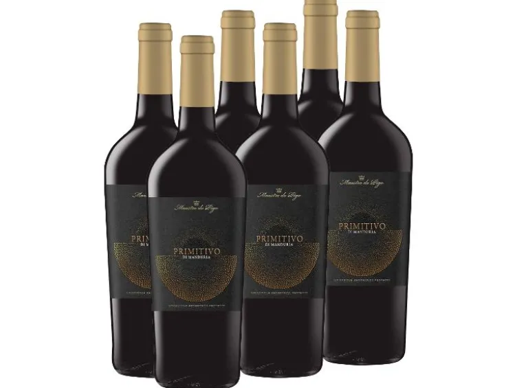 6 x 0,75-l-Flasche Weinpaket MAESTRO DE PIGO Primitivo di Manduria IGP halbtrocken, Rotwein