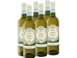 6 x 0,75-l-Flasche Weinpaket Villa Borghetti Soave Classico DOC trocken Weißwein