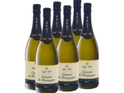 6 x 0,75-l-Weinpaket SANSIBAR DELUXE Cuvée Prestige Crémant de Bourgogne AOC brut, Schaumwein
