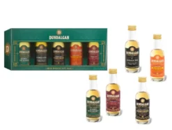 5 x 50 ml Dundalgan Irish Whiskey Miniatur Geschenkset