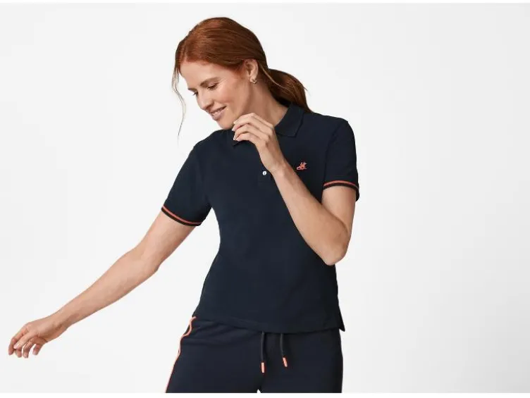 x U.S. Grand Polo Damen Poloshirt