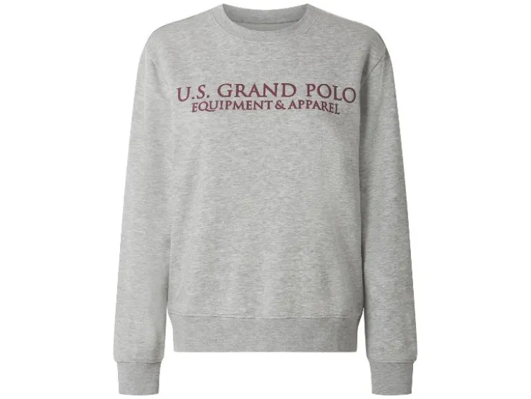 x U.S. Grand Polo Damen Premium-Sweathoodie / Premium-Sweatpullover