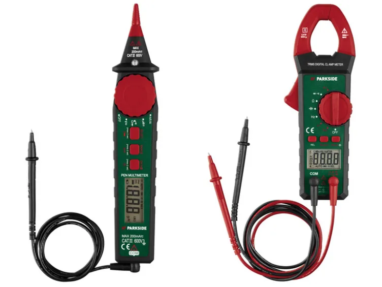 Zangen-Multimeter »PZM 2 B4« / Stift-Multimeter »PSM 2 B4«, mit Auto-Off-Funktion