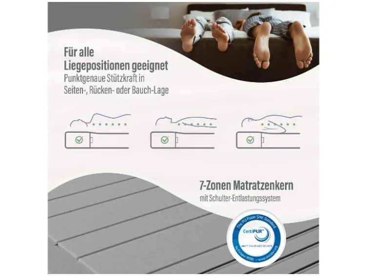 7-Zonen-Kaltschaum-Matratze Marissa