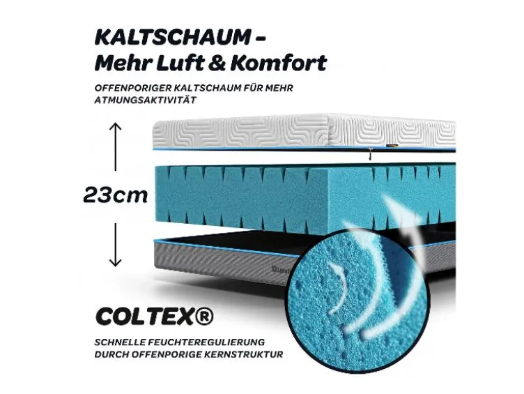 7-Zonen-Matratze BALANCE »KS 1.000«